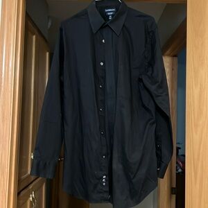 Croft&Barrow black button down 15 1/2 32/33